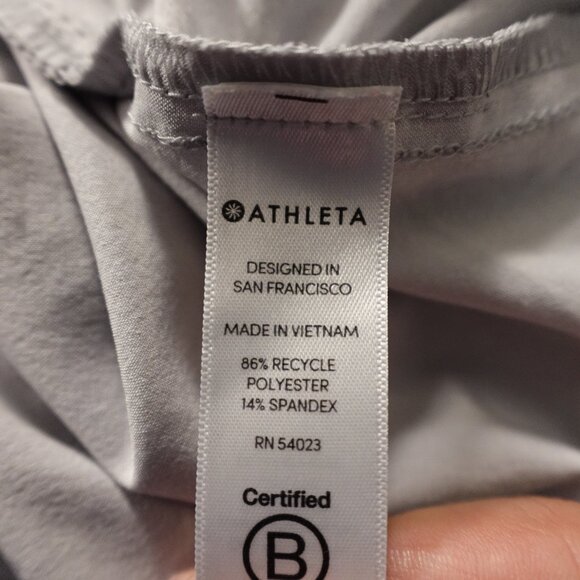 Athleta Tribeca Crop Pant Women’s Size 10 Gray 24” Inseam Tern Grey - Picture 13 of 14